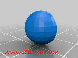 3D打印模型没有锋利的棱角的图片