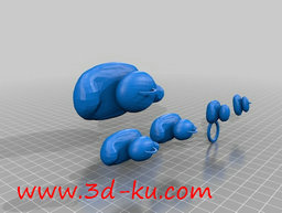 3D打印模型小黄鸭的图片