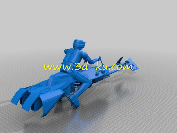 星球大战中的森林摩托模型的图片1