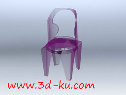 3D打印模型现代座椅的图片