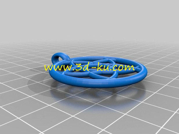 阿拉维吊环装饰模型的图片1
