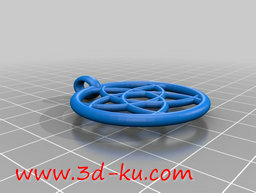 3D打印模型阿拉维吊环装饰的图片