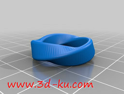 3D打印模型炫酷的莫比乌指环的图片