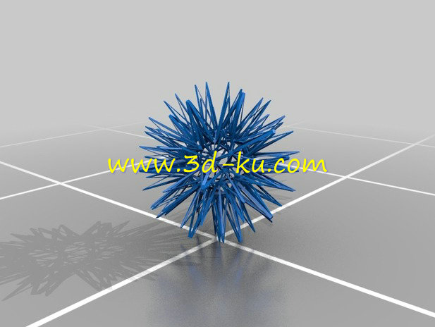 浑身长满了刺的栗子模型的图片1
