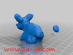 3D打印模型可爱的泥泥狗的图片