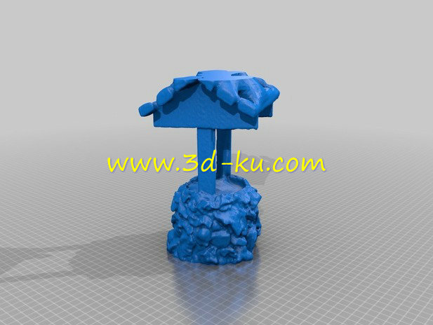 一口神秘的许愿池模型的图片2