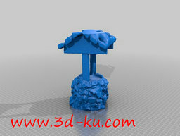 3D打印模型一口神秘的许愿池的图片