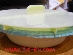 3D打印模型水盆防洒盖子的图片