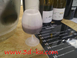 3D打印模型普通的葡萄酒杯的图片