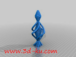 3D打印模型带螺旋的禅杖的图片