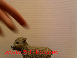 3D打印模型可爱的拉姆小绵羊的图片