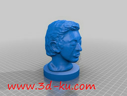 3D打印模型赛日·甘斯布是一位法的图片