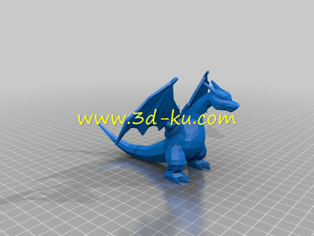 神奇宝贝里的喷火龙模型的图片2