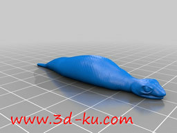 3D打印模型吃胖的蛇的图片