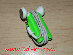 3D打印模型苹果耳机架的图片