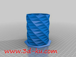 3D打印模型铅笔套筒盒的图片