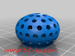 3D打印模型水烟扩散器的图片
