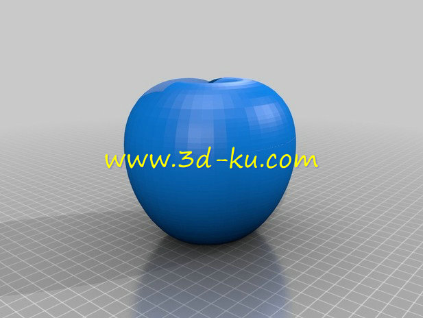 立体的苹果LOGO模型的图片2
