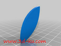 3D打印模型立体的苹果LOGO的图片