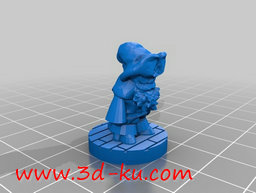 3D打印模型绿色的格林先生的图片
