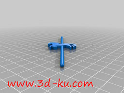 3D打印模型旋转的木马配件的图片