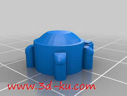 3D打印模型可以组装的拉伯机器人的图片