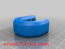 3D打印模型简易打印的J墙壁挂钩的图片