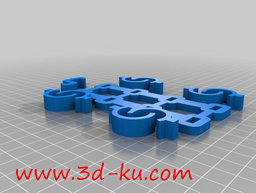 3D打印模型水写笔夹子的图片