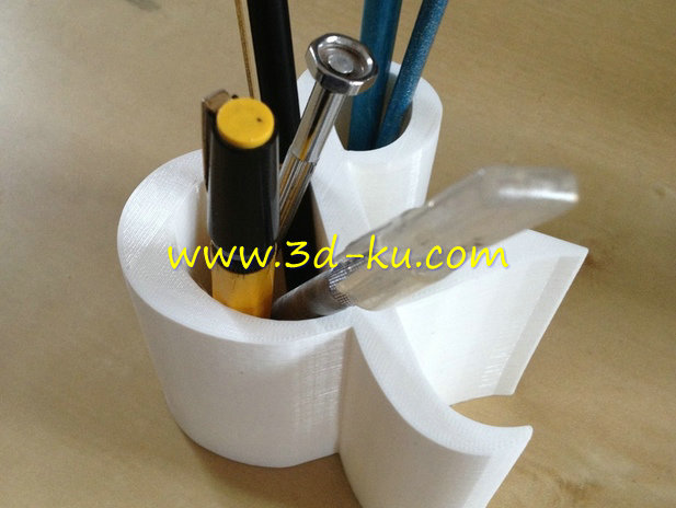 符号笔筒模型的图片1