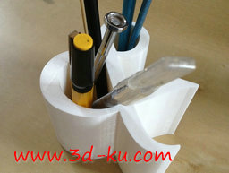 3D打印模型符号笔筒的图片