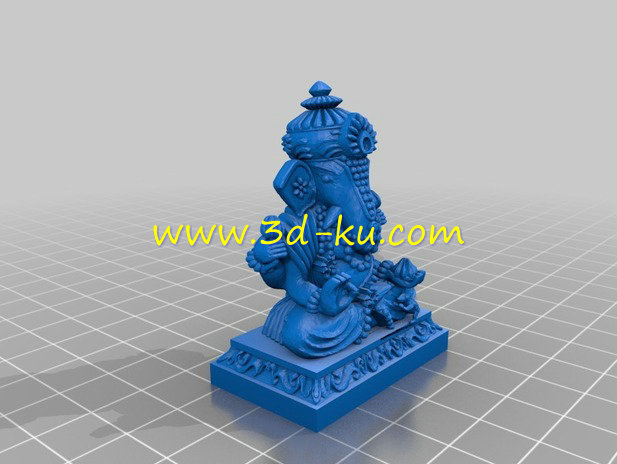 一尊神象雕塑模型的图片2