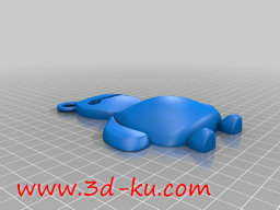 3D打印模型大白钥匙的图片