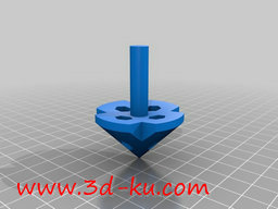 3D打印模型简易陀螺的图片