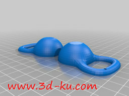3D打印模型壶铃的图片