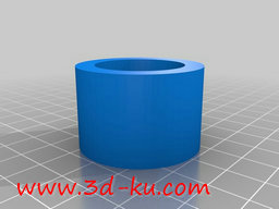 3D打印模型一寸桩帽的图片