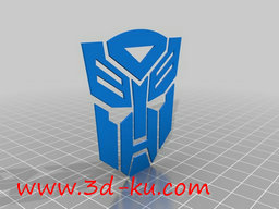 3D打印模型华为W1汽车人盒子的图片