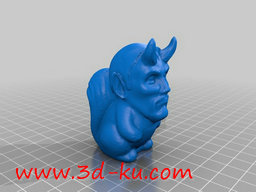 3D打印模型人物形象Luciferrel的图片