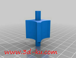 3D打印模型高跟鞋造型的胶带切割的图片