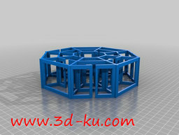 3D打印模型八卦阵盘的图片