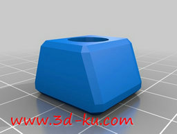 3D打印模型用来磨刀的石头的图片