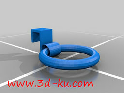 3D打印模型毛巾吊环的图片