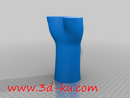 3D打印模型带和平标志的剪刀手的图片