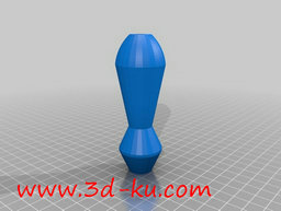 3D打印模型荧光棒烛台的图片