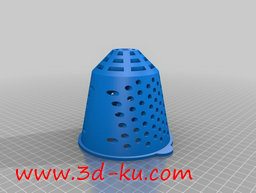 3D打印模型悬挂式水培花盆的图片