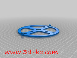 3D打印模型悬挂式水培花盆的图片