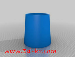 3D打印模型悬挂式水培花盆的图片