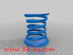 3D打印模型缕空笔筒的图片