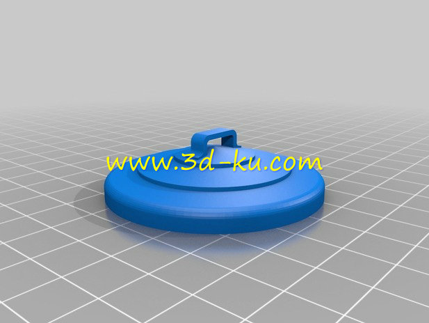 带盖的垃圾箱模型的图片3