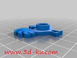 3D打印模型公鸡造型的戒指的图片