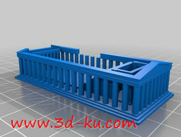 3D打印模型神圣的帕特农神庙的图片